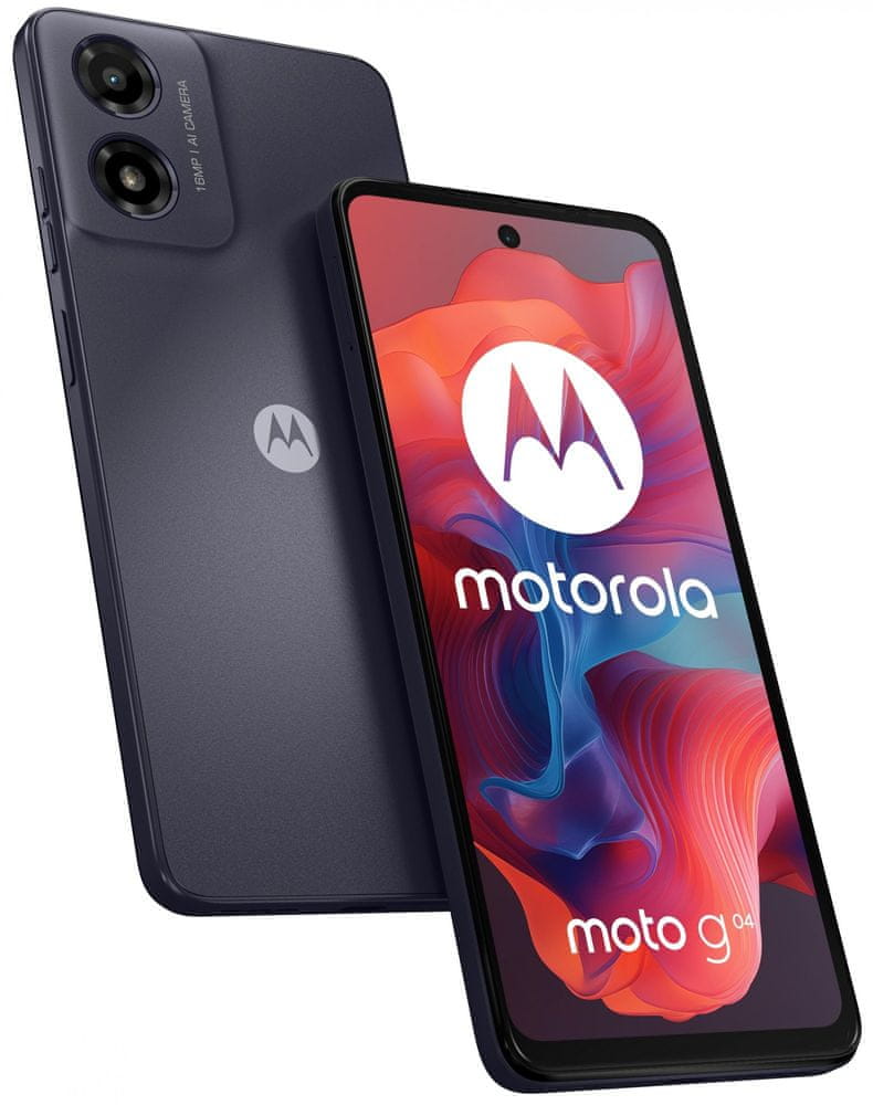 Levně Motorola Moto G04, 4GB/64GB, Černá