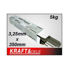 Kraft&Dele Elektrody rutilové 3,2mm 350mm 5kg KD1154