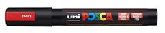 UNI Akrylový popisovač "Posca PC-5M", fluorescenční červená, 1,8-2,5 mm, 2UPC5MFP
