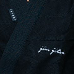 Tatami Fightwear Kimono na BJJ Tatami Elements Superlite Gi černé + Bílý pásek zdarma
