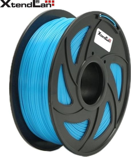 XtendLan XtendLAN PLA filament 1,75mm ledově modrý 1kg