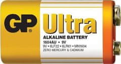 GP alkalická baterie 9V (6LF22 ) Ultra 1ks