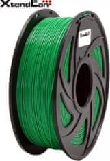 XtendLan XtendLAN PLA filament 1,75mm průhledný zelený 1kg