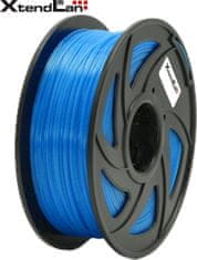 XtendLan XtendLAN PLA filament 1,75mm modrý poměnkový 1kg