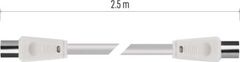 Emos Anténní koaxiální kabel stíněný 2,5m – rovné vidlice