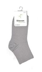 STEVEN 125 šedé dámské ponožky bambus Barva: šedá, Velikost: 35-37