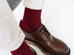 STEVEN 130 černé pánské ponožky Merino vlna Barva: černá, Velikost: 44-46