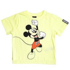 Eplusm Chlapecké tričko "Mickey Mouse" žlutá 98 / 2–3 roky Žlutá