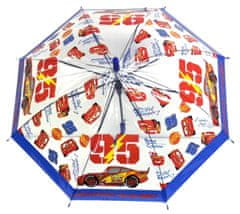 Eplusm Automatický transparentní deštník Blesk McQueen
