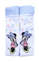 Eplusm Dívčí punčochy Heart Minnie Mouse Ružová 104 – 110 / 4–5 rokov