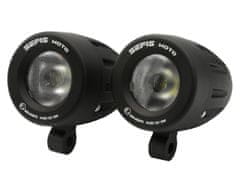 SEFIS Adventure univerzální přídavná LED světla 20W Yamaha MT-09 / Tracer 9GT 2021-2023 