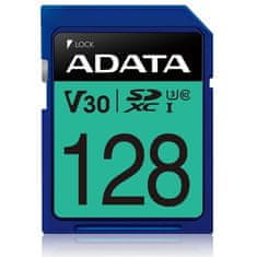 Adata Paměťová karta ADATA SDXC 128GB UHS-I U3 ASDX128GUI3V30S-R