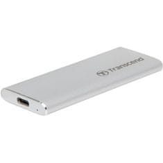 Transcend Externí pevný SSD disk ESD240C 240GB USB 3.1 Gen2 (USB-C) - stříbrný