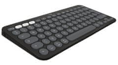Logitech Set klávesnice s myší Pebble 2 Combo for Mac, US INT&apos;L - grafitová