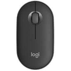 Logitech Set klávesnice s myší Pebble 2 Combo, US INT&apos;L - grafitová