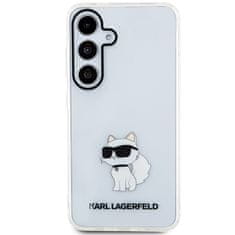 Karl Lagerfeld Originální pouzdro hardcase IML Choupette KLHCS24SHNCHTCT pro Samsung Galaxy S24 transparentní