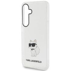 Karl Lagerfeld Originální kryt KARL LAGERFELD hardcase IML Choupette KLHCS24SHNCHTCT pro Samsung Galaxy S24 , barva čirá