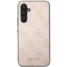 Guess Originální kryt GUESS - hardcase 4G Metal Gold Logo GUHCSA54G4GFPI pro Samsung Galaxy A54 5G , barva růžová