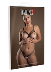 Daring Intimates Daring SABINA Crotchless Set, dámský erotický komplet S/M
