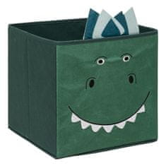 Intesi Box / Krabice do regálu Dinosauří zelená