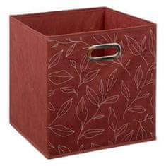 Intesi Box / Krabice do regálu 31x31cm Minimalistická červená
