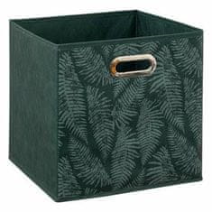 Intesi Box / Krabice do regálu 31x31cm Herbier zelená