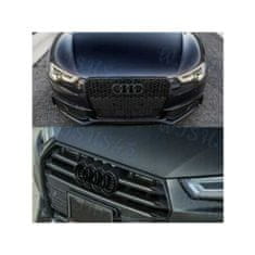 KOMFORTHOME Emblém s logem pro Audi 273 mm přední černý lesklý
