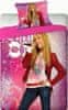 Veratex Povlečení Hannah Montana růžová 70x90 - 140x200cm