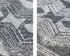Elle Decor Kusový koberec Gemini 106009 Black z kolekce Elle – na ven i na doma 80x150