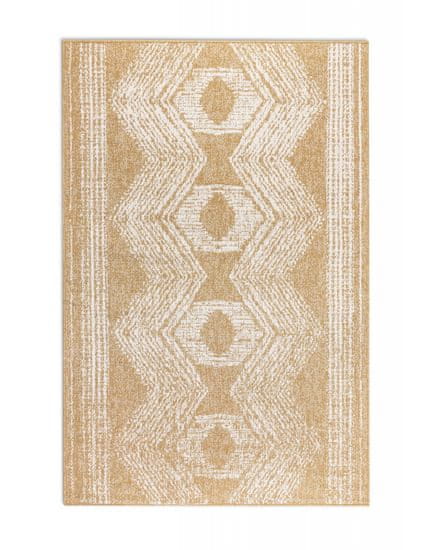 Elle Decor Kusový koberec Gemini 106012 Ochre z kolekce Elle – na ven i na doma