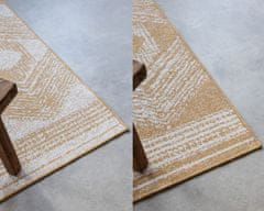 Elle Decor Kusový koberec Gemini 106012 Ochre z kolekce Elle – na ven i na doma 120x170