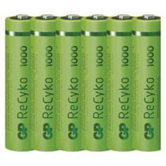 GP Nabíjecí baterie ReCyko - AAA, HR03, 950 mAh, 6 ks