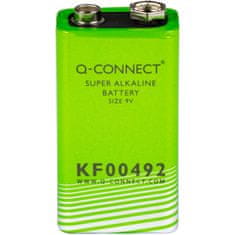 Q-Connect Alkalická baterie - 9V, MN1604, 1 ks