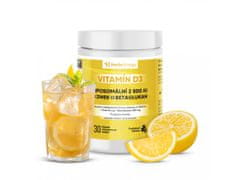 OnlineMedical Herbs Energy Vitamín D3 (2500 UI) liposomální- citron, 30 dávek