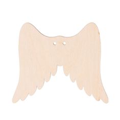 OnlineMedical Dřevěná andělská křídla I s dírkou 9 x 8 cm