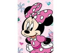 Jerry Fabrics Dětská deka Minnie Mouse Flowers