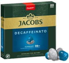 Jacobs Decaffeinato intenzita 6, 20 ks kapslí, kompatibilní s kávovary Nespresso