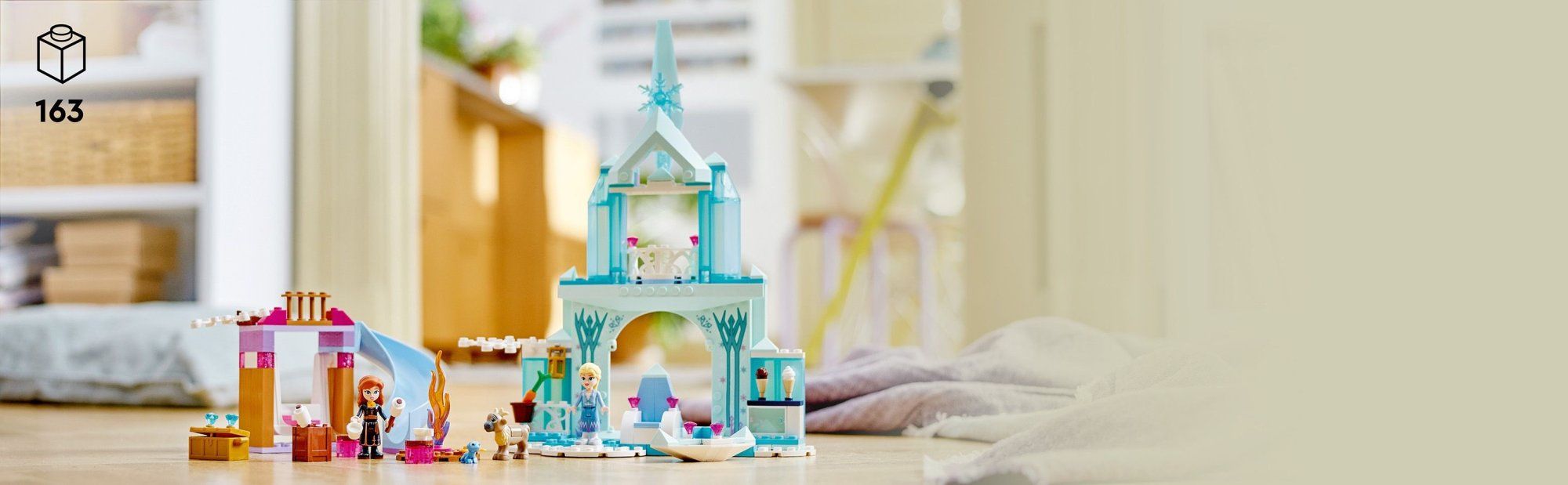 LEGO Disney Princess 43238 Elsa a hrad z Ledového království