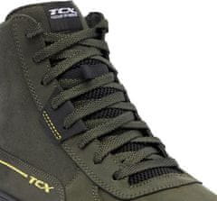 TCX Moto boty MOOD 2 GORE-TEX zeleno/černo/žluté 42