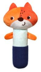 BabyOno Plyšová hračka s pískátkem FOX MONDAY,oranžová