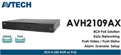 Avtech  AVH2109AX - NVR zařízení, 9 kanálů