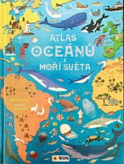 Ana Delgado: Atlas oceánů a moří světa - Velkoformátová dětská encyklopedie