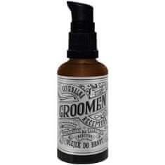 Groomen WIND Oil - pečující olej na vousy, lahvička 50ml, intenzivně hydratuje vousy a pokožku