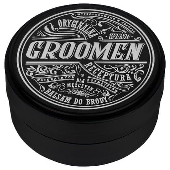 Groomen WIND Beard Balm - balzám pro péči o vousy, plechovka 50g, intenzivně hydratuje pleť i vousy