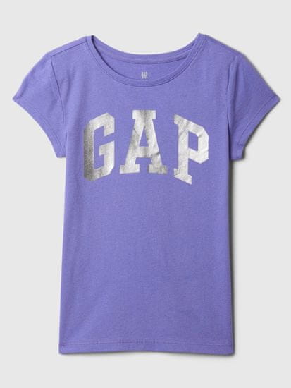Gap Dětské tričko s metalickým logem
