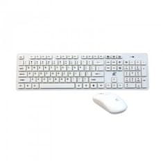 Verk 06302 Bezdrátová klávesnice a myš bílá