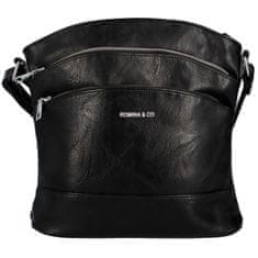 Romina & Co. Bags Trendová dámská koženková crossbody Creato, černá