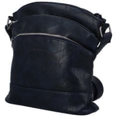 Romina & Co. Bags Trendová dámská koženková crossbody Creato, tmavě modrá