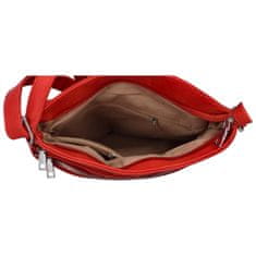 Romina & Co. Bags Trendová dámská koženková crossbody Creato, červená