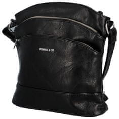 Romina & Co. Bags Trendová dámská koženková crossbody Creato, černá